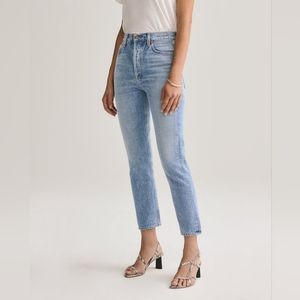 Agolde Riley in Blue Rock